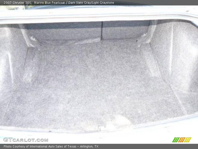 Marine Blue Pearlcoat / Dark Slate Gray/Light Graystone 2007 Chrysler 300