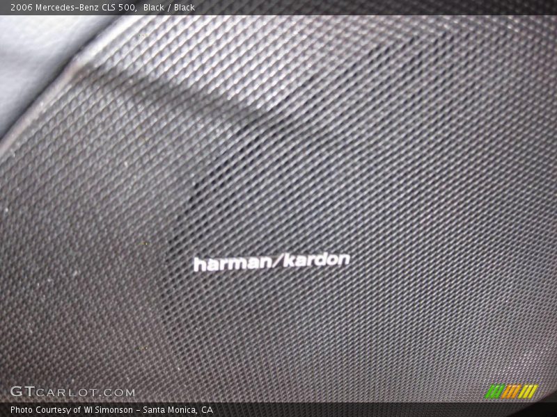 Black / Black 2006 Mercedes-Benz CLS 500