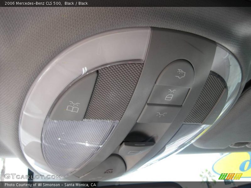 Black / Black 2006 Mercedes-Benz CLS 500