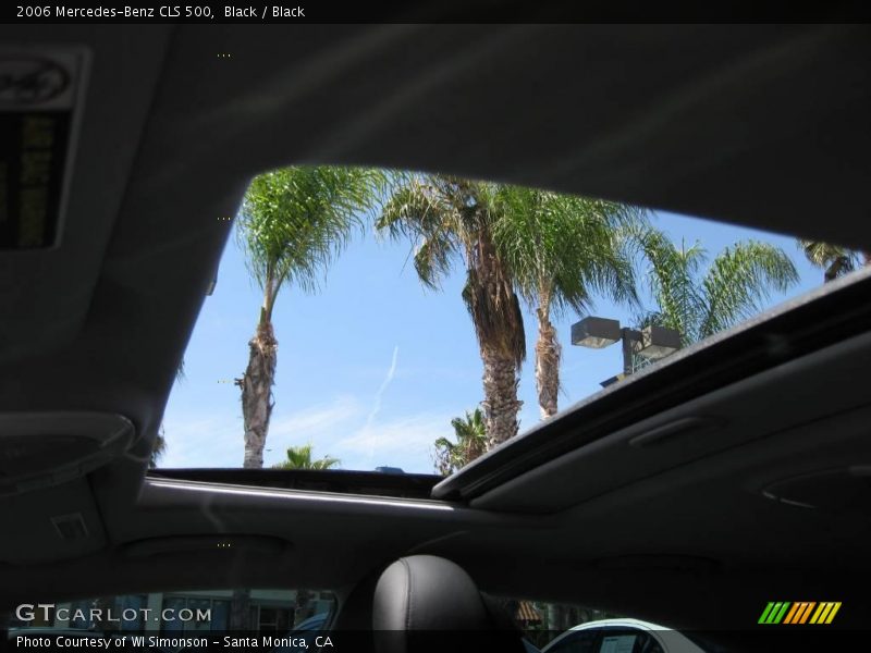 Black / Black 2006 Mercedes-Benz CLS 500