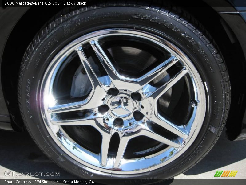 Black / Black 2006 Mercedes-Benz CLS 500