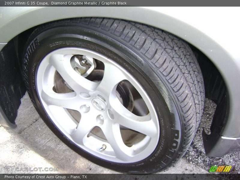 Diamond Graphite Metallic / Graphite Black 2007 Infiniti G 35 Coupe