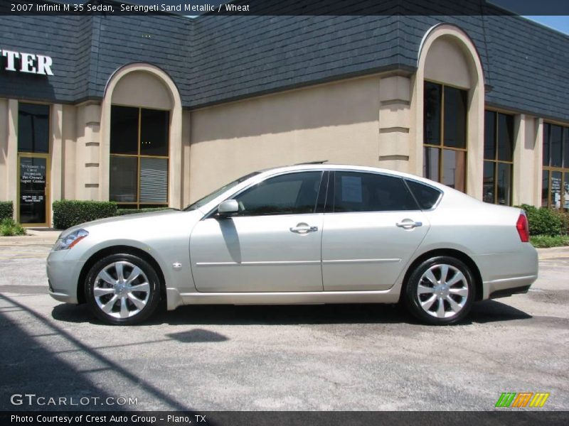 Serengeti Sand Metallic / Wheat 2007 Infiniti M 35 Sedan