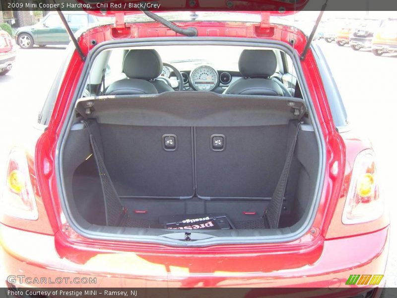 Chili Red / Black/Grey 2009 Mini Cooper S Hardtop