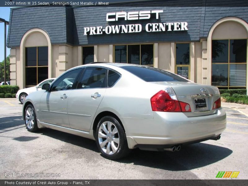 Serengeti Sand Metallic / Wheat 2007 Infiniti M 35 Sedan