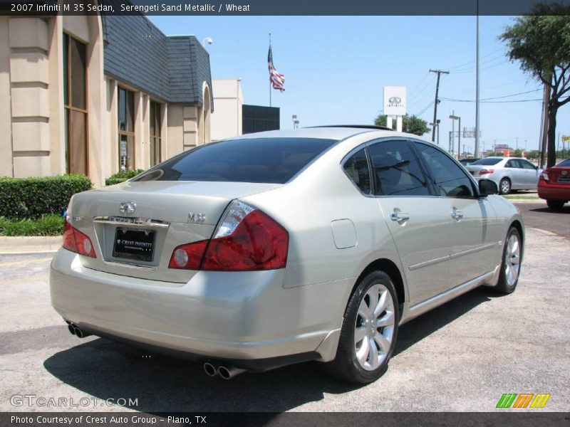 Serengeti Sand Metallic / Wheat 2007 Infiniti M 35 Sedan