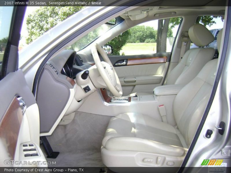 Serengeti Sand Metallic / Wheat 2007 Infiniti M 35 Sedan