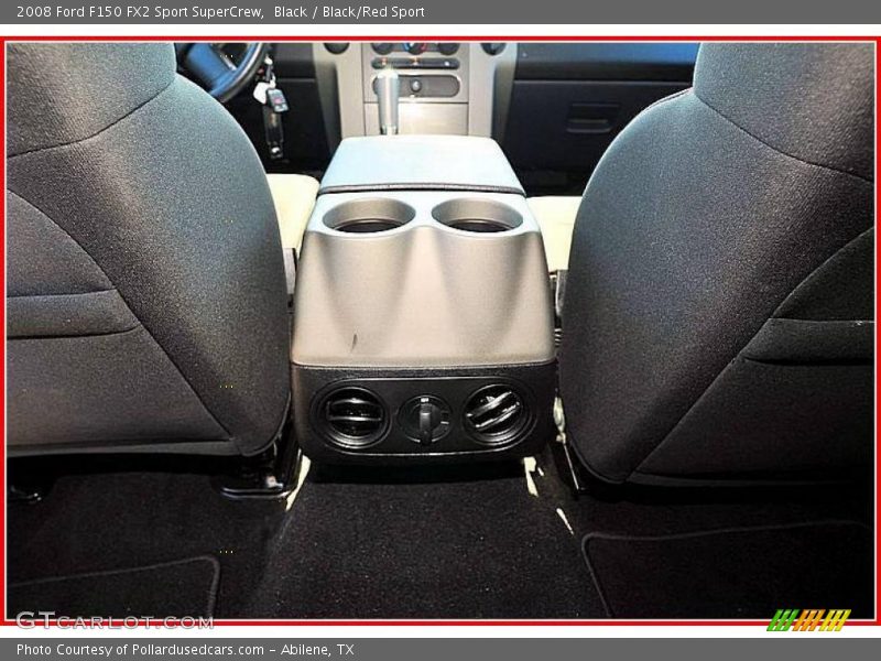 Black / Black/Red Sport 2008 Ford F150 FX2 Sport SuperCrew