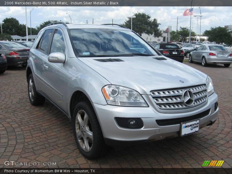Iridium Silver Metallic / Black 2006 Mercedes-Benz ML 500 4Matic