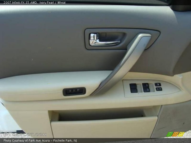 Ivory Pearl / Wheat 2007 Infiniti FX 35 AWD