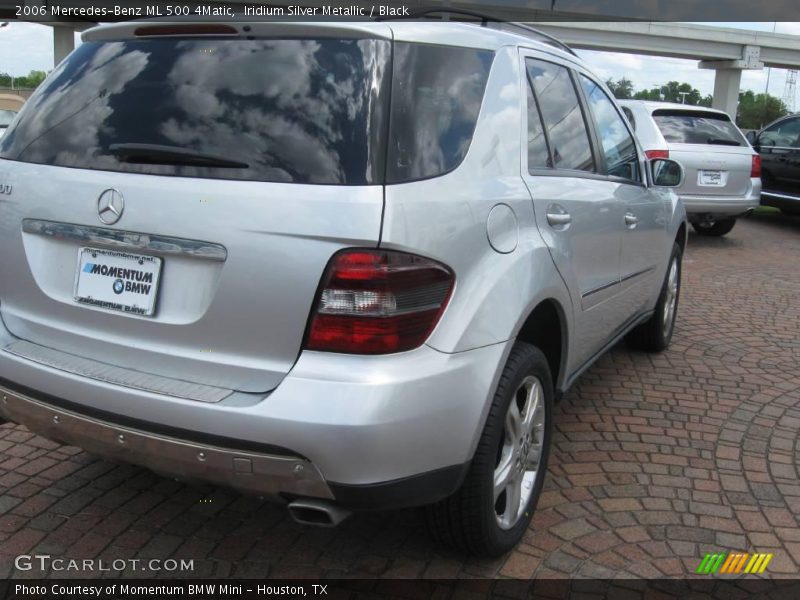Iridium Silver Metallic / Black 2006 Mercedes-Benz ML 500 4Matic