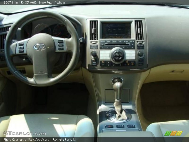Ivory Pearl / Wheat 2007 Infiniti FX 35 AWD