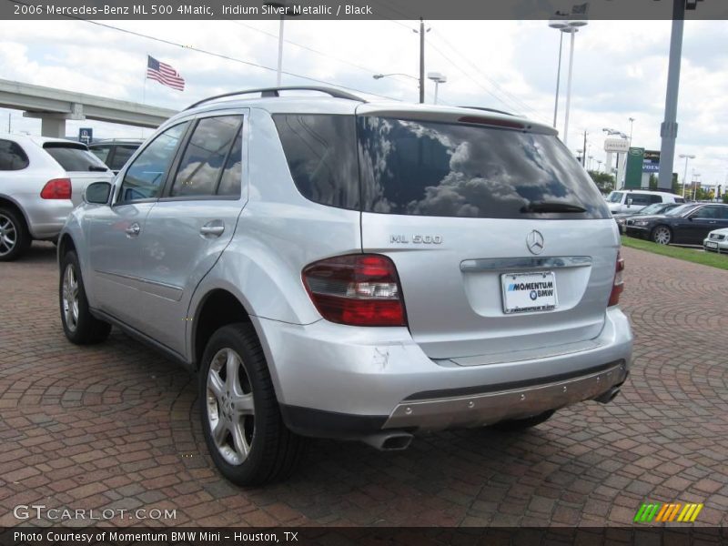Iridium Silver Metallic / Black 2006 Mercedes-Benz ML 500 4Matic