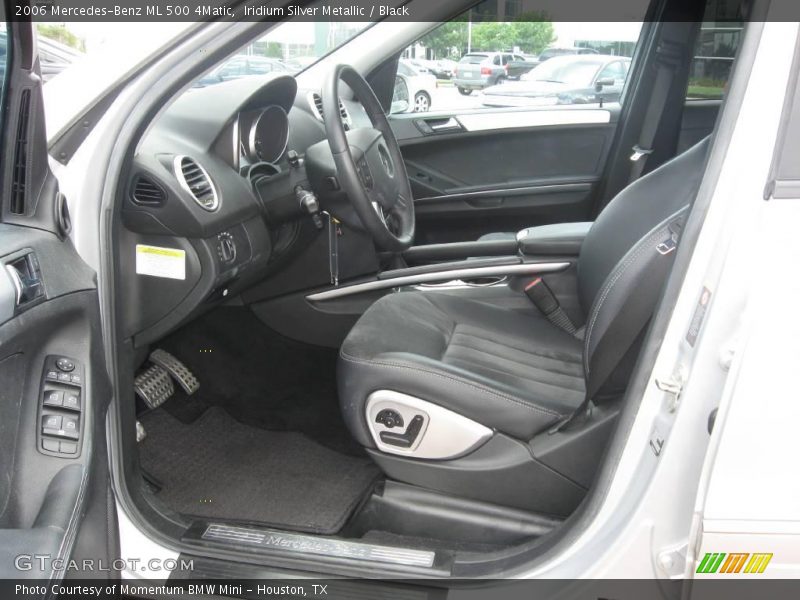 Iridium Silver Metallic / Black 2006 Mercedes-Benz ML 500 4Matic
