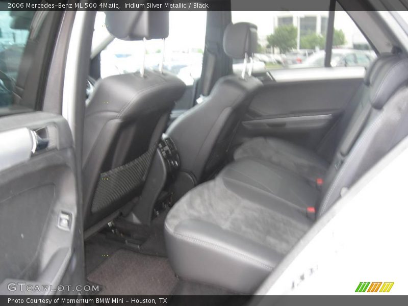 Iridium Silver Metallic / Black 2006 Mercedes-Benz ML 500 4Matic