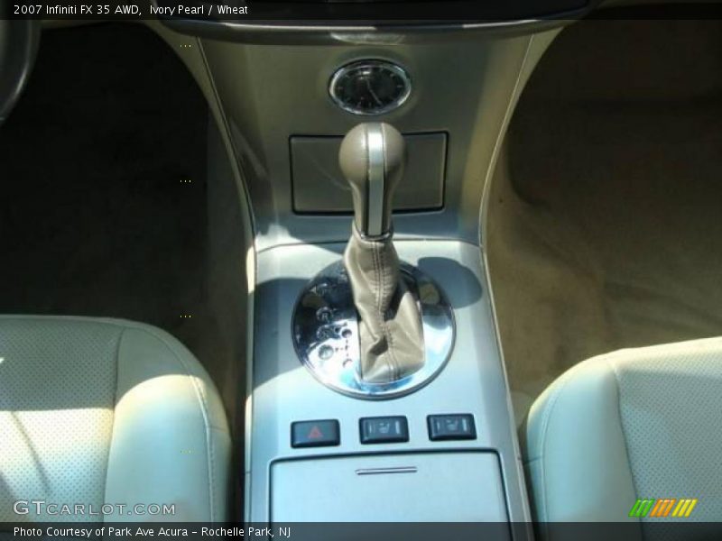 Ivory Pearl / Wheat 2007 Infiniti FX 35 AWD