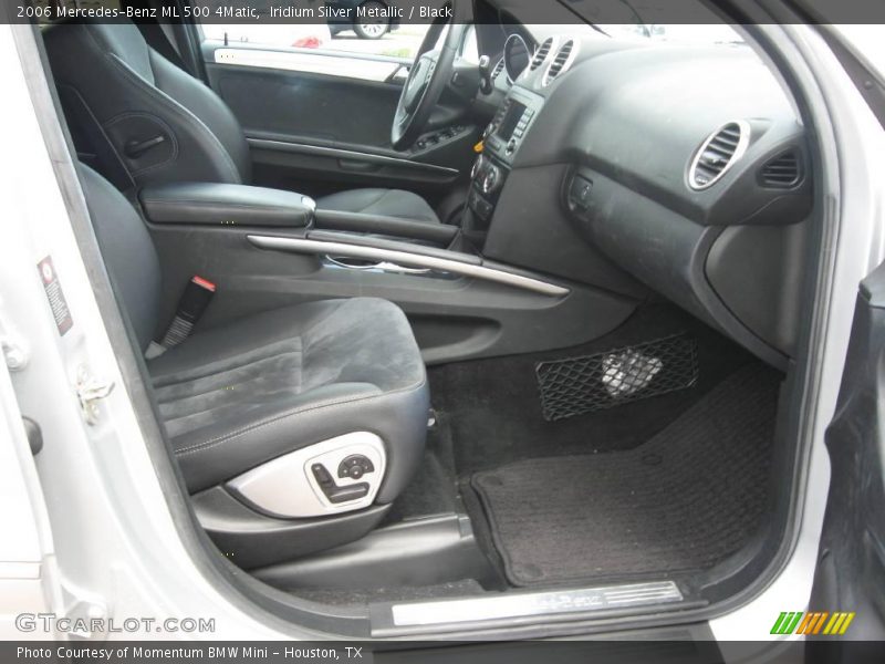 Iridium Silver Metallic / Black 2006 Mercedes-Benz ML 500 4Matic