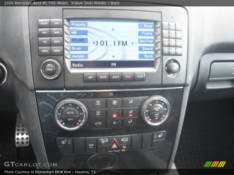 Iridium Silver Metallic / Black 2006 Mercedes-Benz ML 500 4Matic