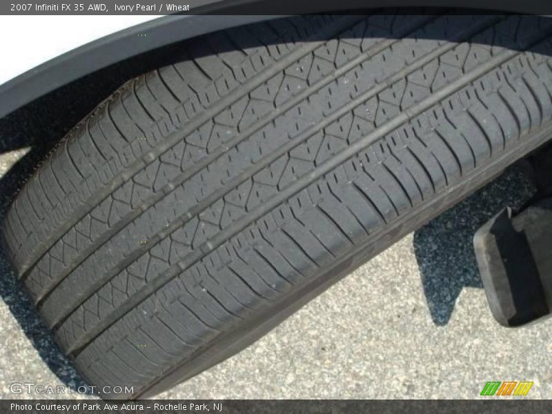 Ivory Pearl / Wheat 2007 Infiniti FX 35 AWD