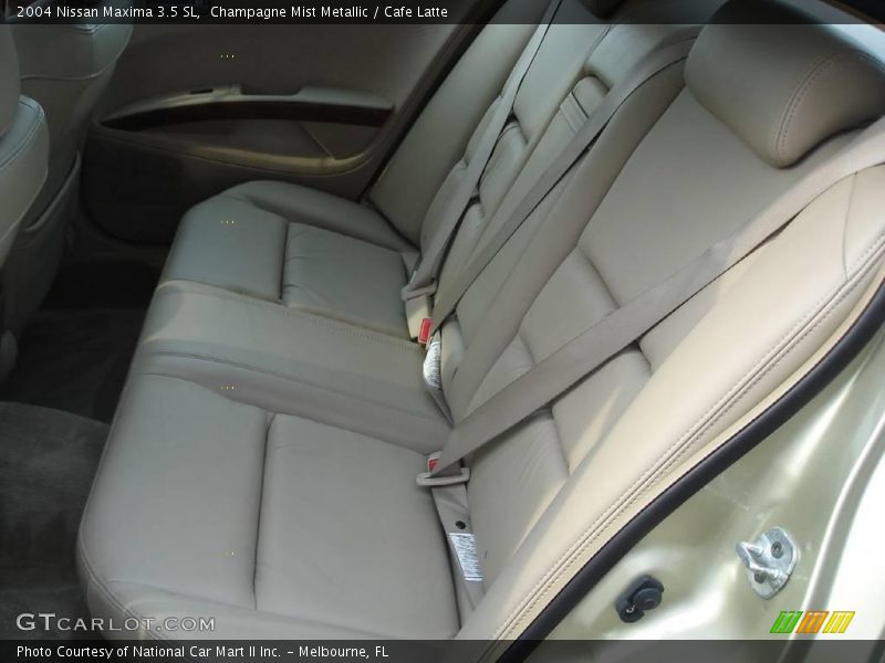 Champagne Mist Metallic / Cafe Latte 2004 Nissan Maxima 3.5 SL
