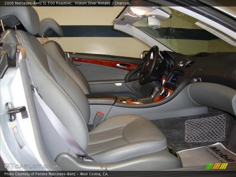 Iridium Silver Metallic / Charcoal 2006 Mercedes-Benz SL 500 Roadster
