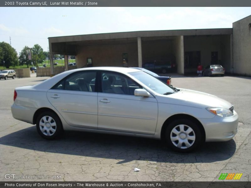 Lunar Mist Metallic / Stone 2003 Toyota Camry LE