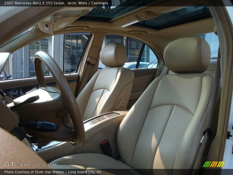 Arctic White / Cashmere 2007 Mercedes-Benz E 350 Sedan