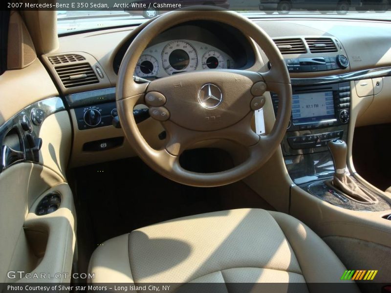 Arctic White / Cashmere 2007 Mercedes-Benz E 350 Sedan