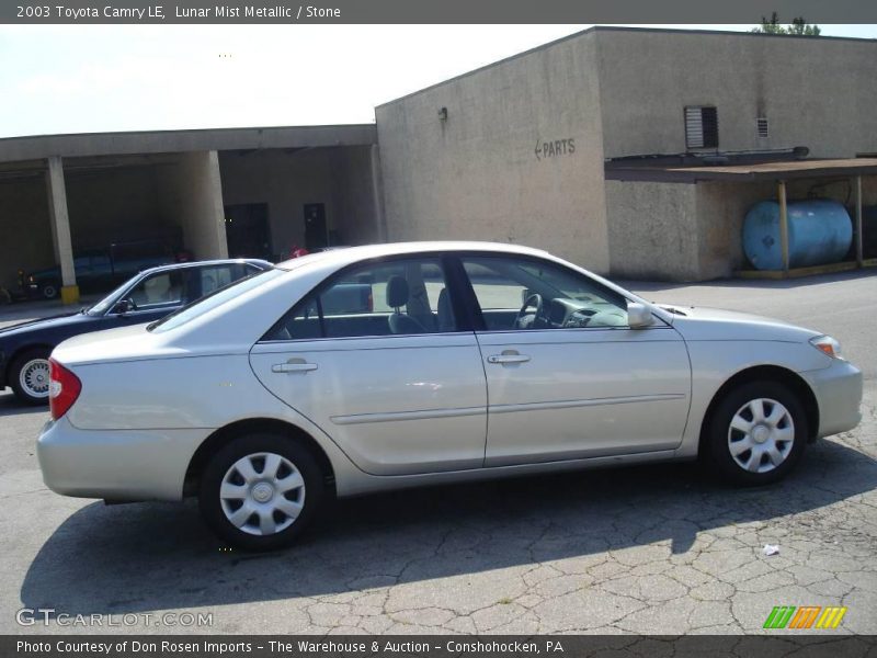 Lunar Mist Metallic / Stone 2003 Toyota Camry LE