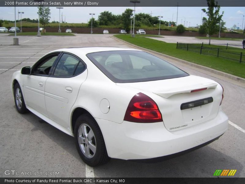 Ivory White / Ebony 2008 Pontiac Grand Prix Sedan