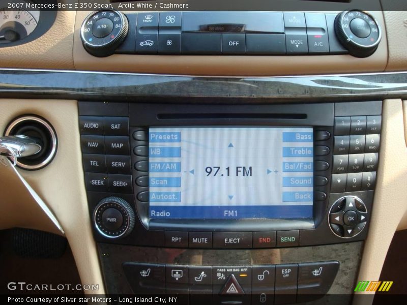 Arctic White / Cashmere 2007 Mercedes-Benz E 350 Sedan