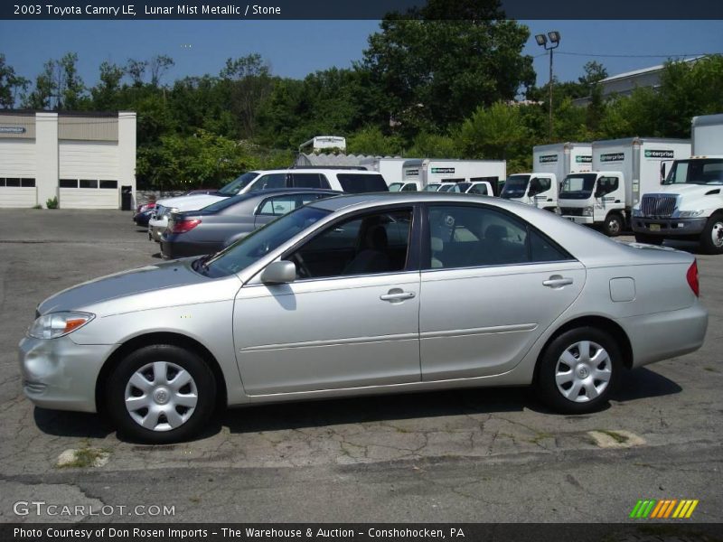 Lunar Mist Metallic / Stone 2003 Toyota Camry LE