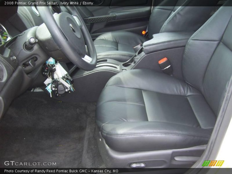 Ivory White / Ebony 2008 Pontiac Grand Prix Sedan