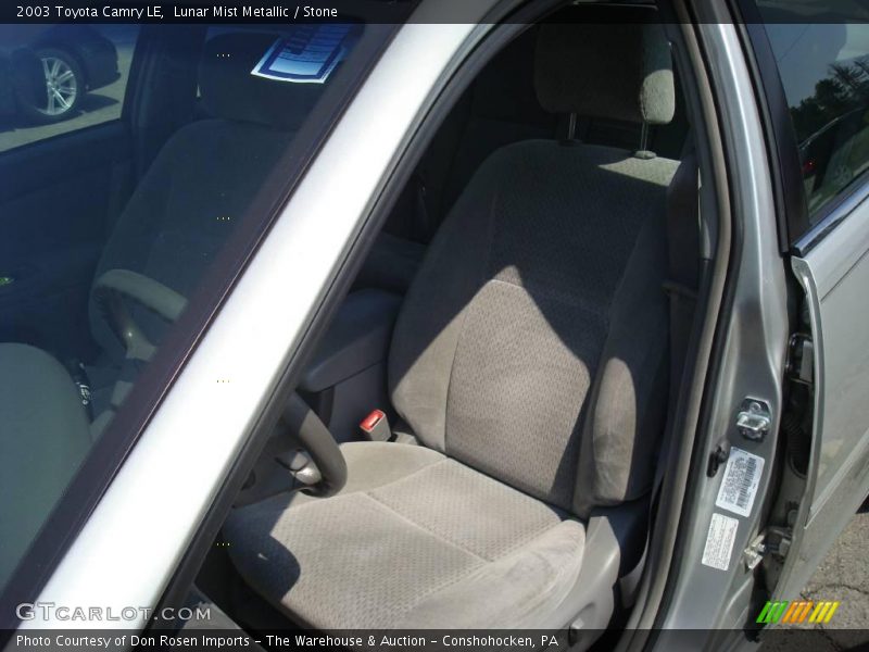 Lunar Mist Metallic / Stone 2003 Toyota Camry LE