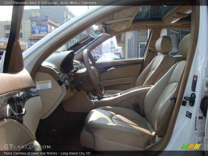 Arctic White / Cashmere 2007 Mercedes-Benz E 350 Sedan