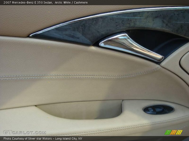 Arctic White / Cashmere 2007 Mercedes-Benz E 350 Sedan