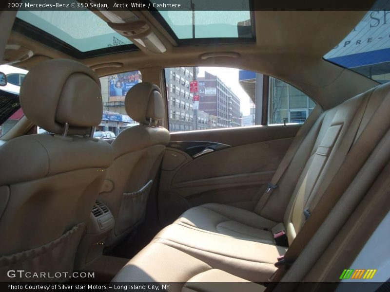 Arctic White / Cashmere 2007 Mercedes-Benz E 350 Sedan
