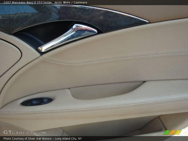 Arctic White / Cashmere 2007 Mercedes-Benz E 350 Sedan