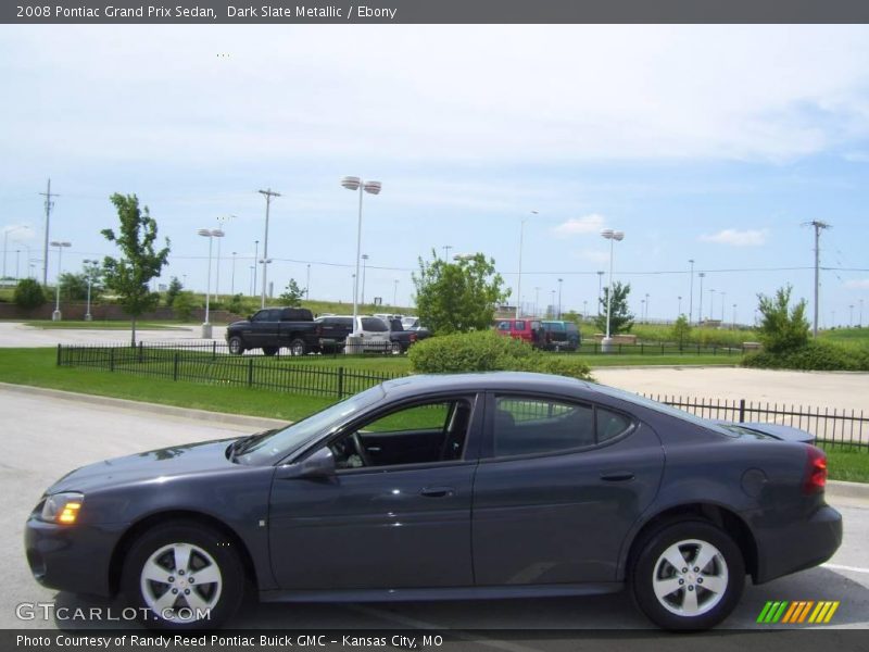 Dark Slate Metallic / Ebony 2008 Pontiac Grand Prix Sedan