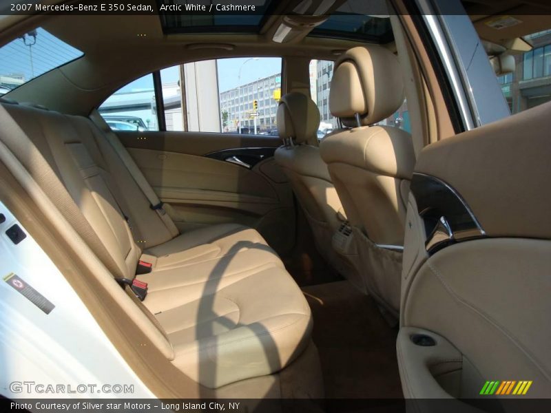 Arctic White / Cashmere 2007 Mercedes-Benz E 350 Sedan
