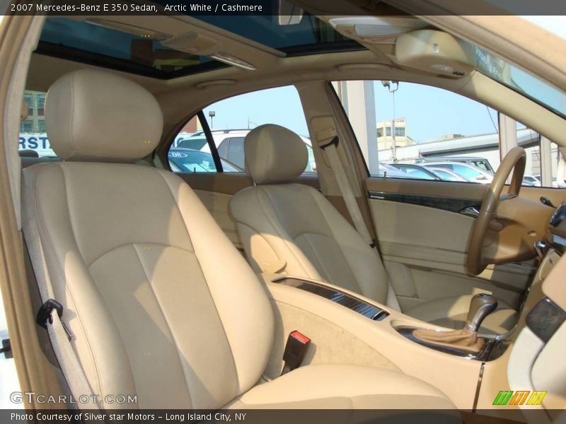 Arctic White / Cashmere 2007 Mercedes-Benz E 350 Sedan