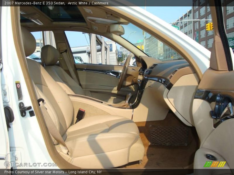 Arctic White / Cashmere 2007 Mercedes-Benz E 350 Sedan