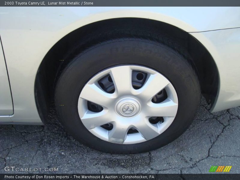 Lunar Mist Metallic / Stone 2003 Toyota Camry LE