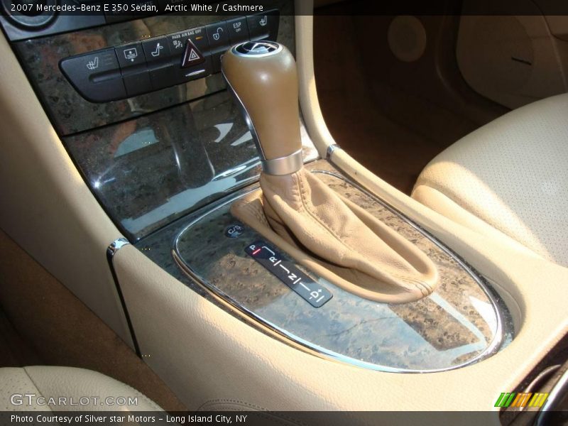 Arctic White / Cashmere 2007 Mercedes-Benz E 350 Sedan