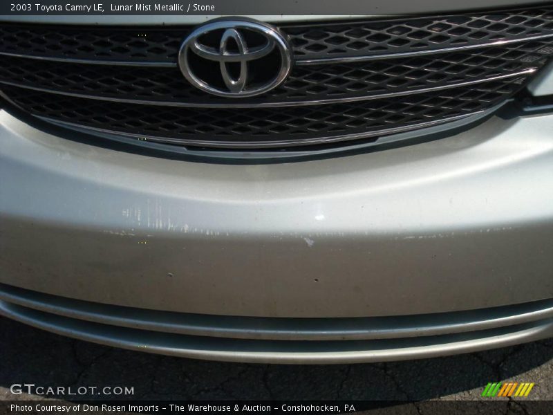 Lunar Mist Metallic / Stone 2003 Toyota Camry LE