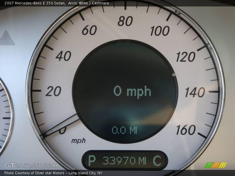 Arctic White / Cashmere 2007 Mercedes-Benz E 350 Sedan