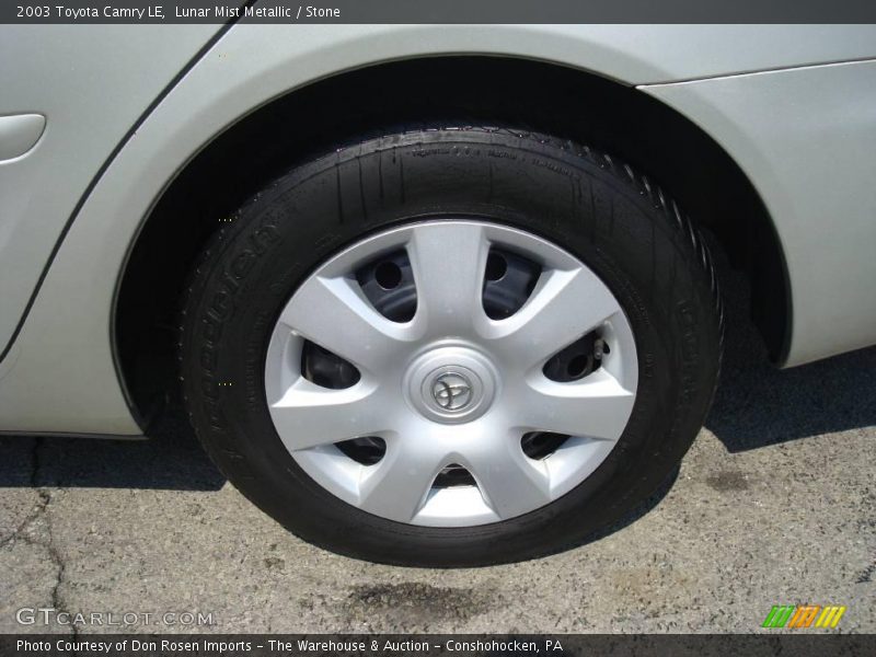 Lunar Mist Metallic / Stone 2003 Toyota Camry LE