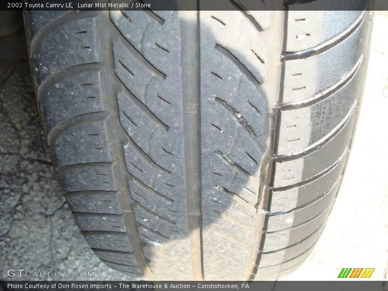 Lunar Mist Metallic / Stone 2003 Toyota Camry LE