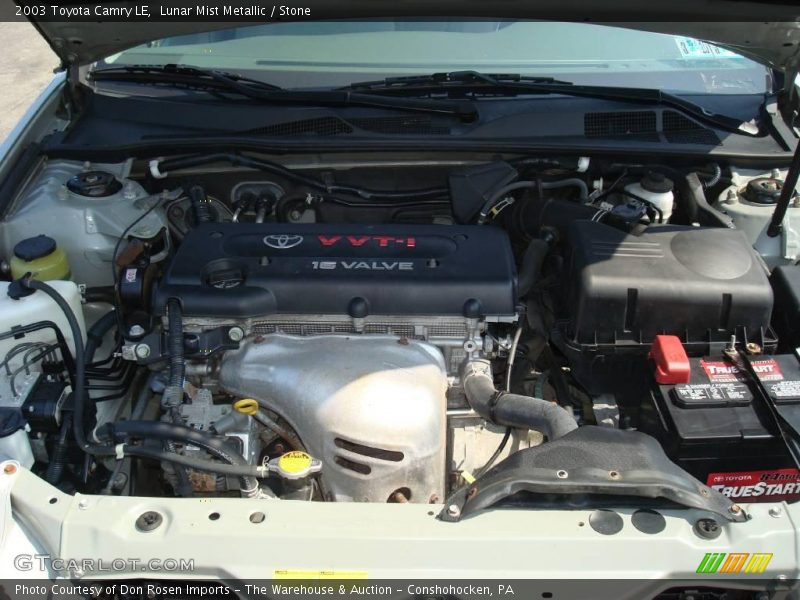 Lunar Mist Metallic / Stone 2003 Toyota Camry LE