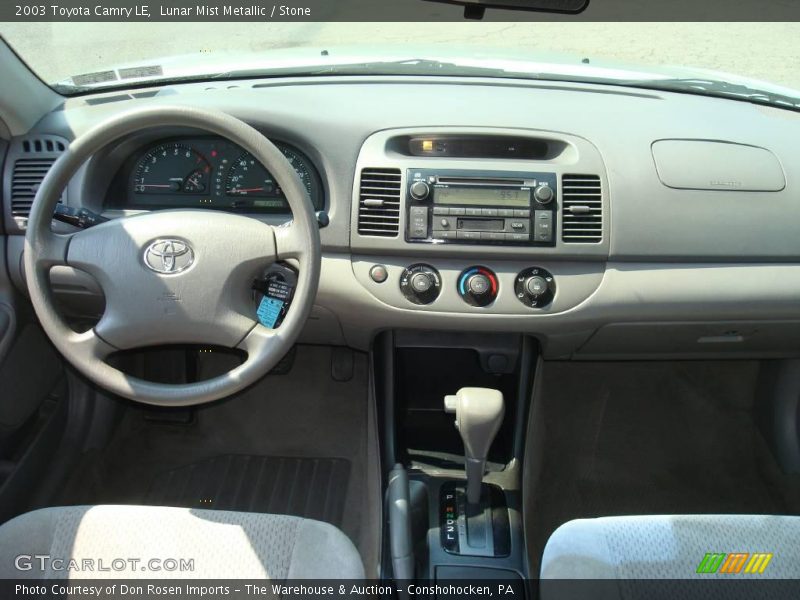 Lunar Mist Metallic / Stone 2003 Toyota Camry LE